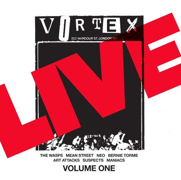 V.A. (初期UKパンク・ライブ・コンピ) - Live At The Vortex Vol.1 (Italy 「正規」 限定再発 LP/ New)