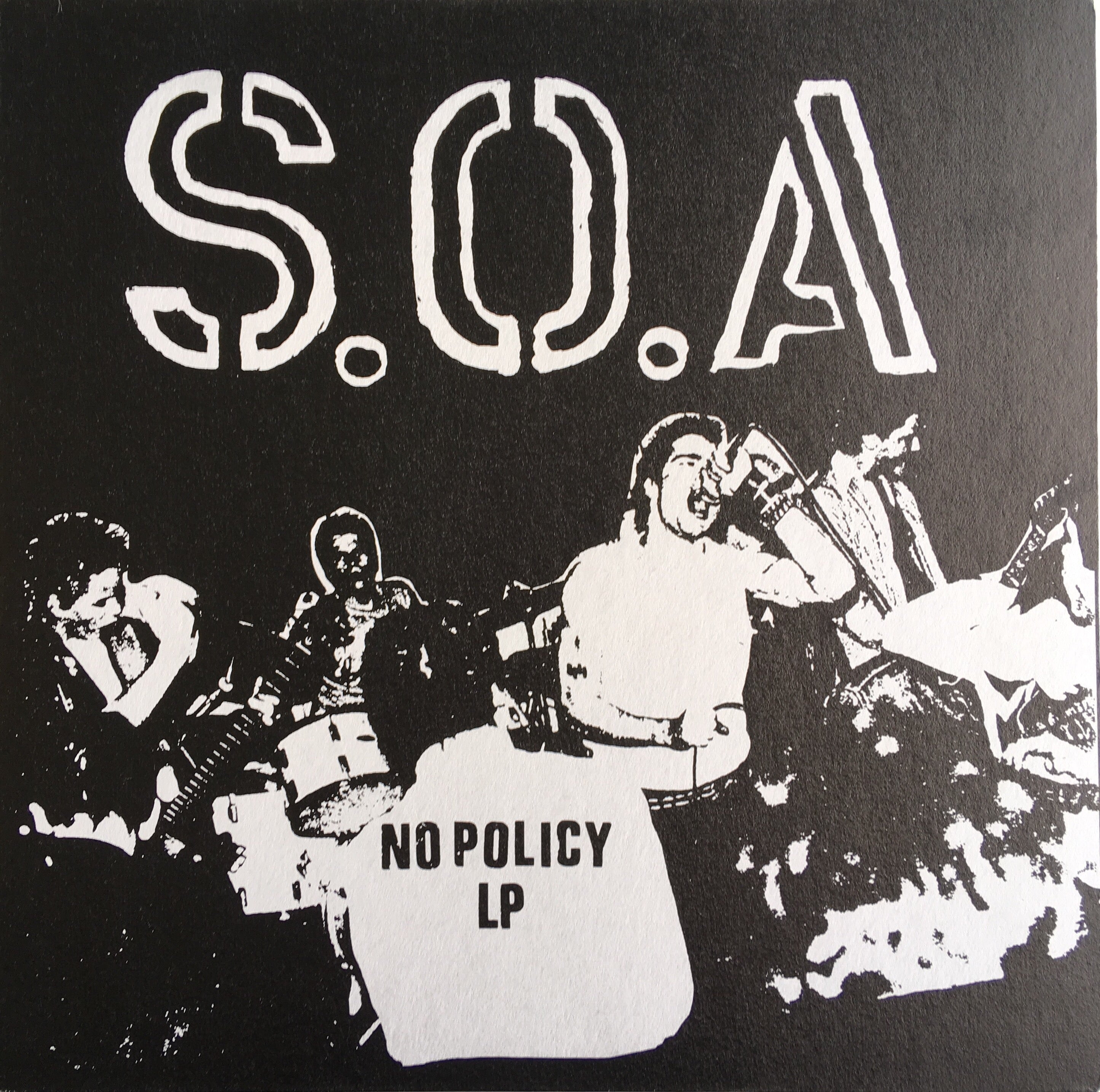 S.O.A (State Of Alert) (ステイト・オブ・アラート) - No Policy LP (EU 限定プレス再発 LP/ New) feat.ヘンリー・ロリンズ !