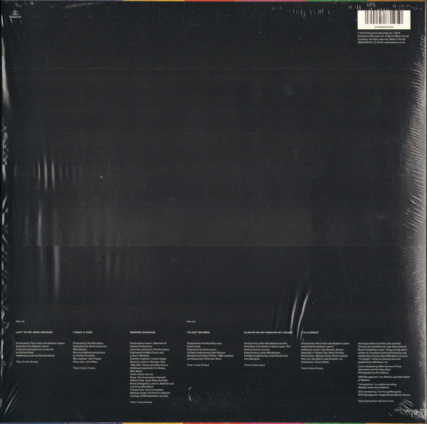 PET SHOP BOYS (ペット・ショップ・ボーイズ) - Introspective (US/EU 限定復刻リマスター再発180g 重量 LP/NEW)