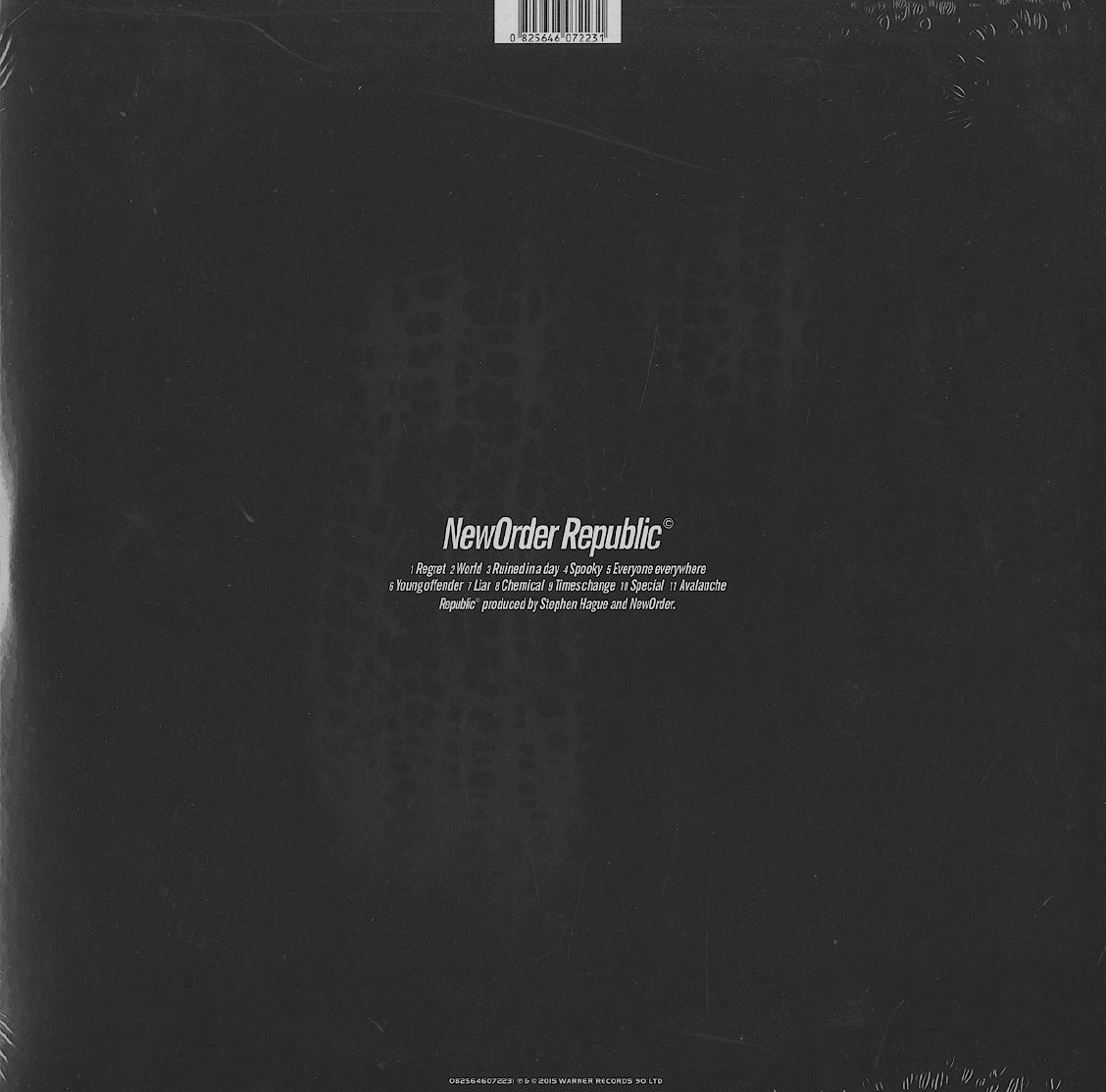 NEW ORDER (ニュー・オーダー) - Republic (EU 限定復刻リマスター再発180グラム重量 LP/NEW)