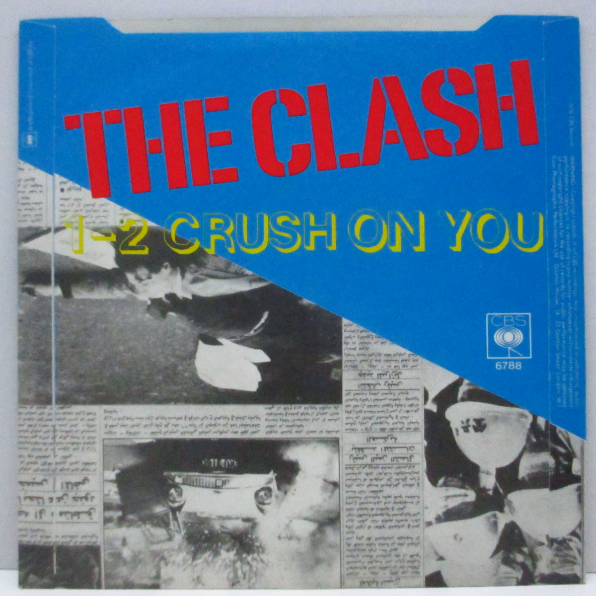 CLASH, THE (ザ・クラッシュ) - Tommy Gun (UK オリジナル「細長書体」ラベ」7"+PS)