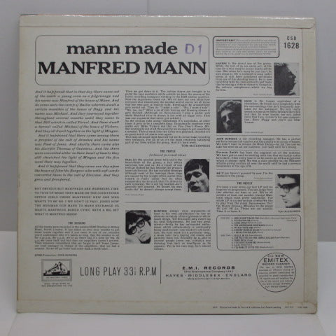 MANFRED MANN (マンフレッド・マン) - Mann Made (UK:Orig.STEREO)