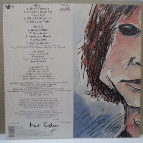 MAX EIDER-Hotel Figueroa (UK Orig.LP)