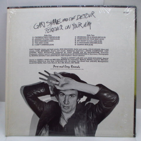 GARY SHANE AND THE DETOUR (ゲイリー・シェーン & ザ・ディートゥア)- Forever On Your Way (US オリジナル LP 「廃盤 New」 ) ボストン、パワーポップレジェンド '80年唯一アルバム!