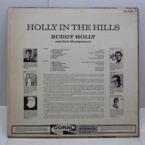 BUDDY HOLLY (バディ・ホリー) - Holly In The Hills (US オリジナル・ステレオ LP)