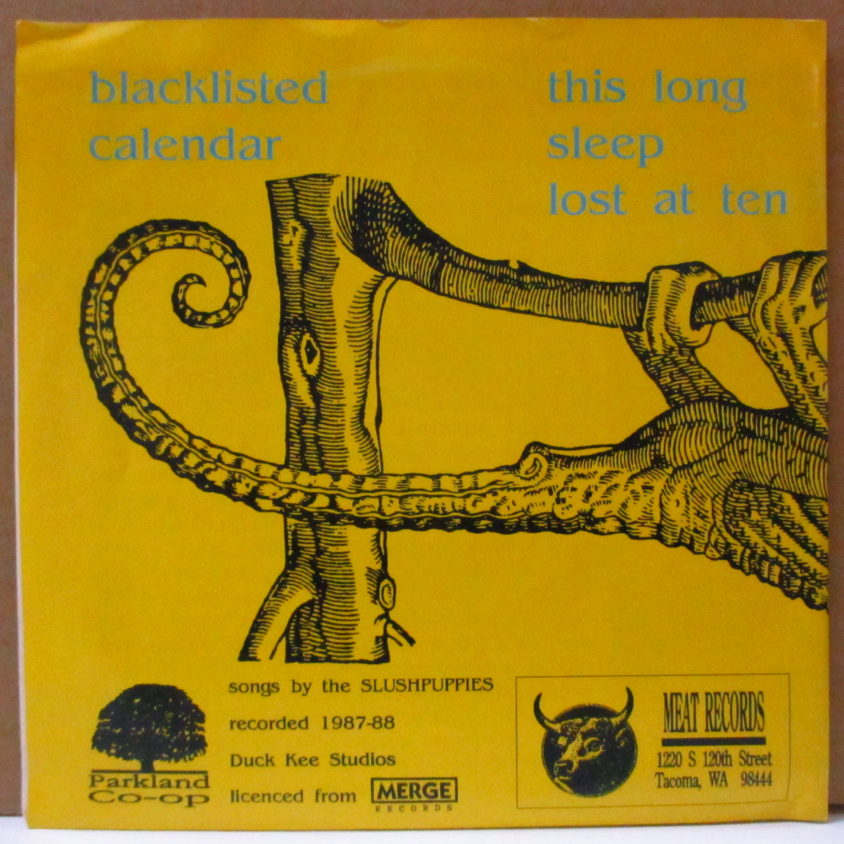 SLUSHPUPPIES, THE (ザ・スラッシュパピーズ) - Blacklisted (US Orig.2x7")