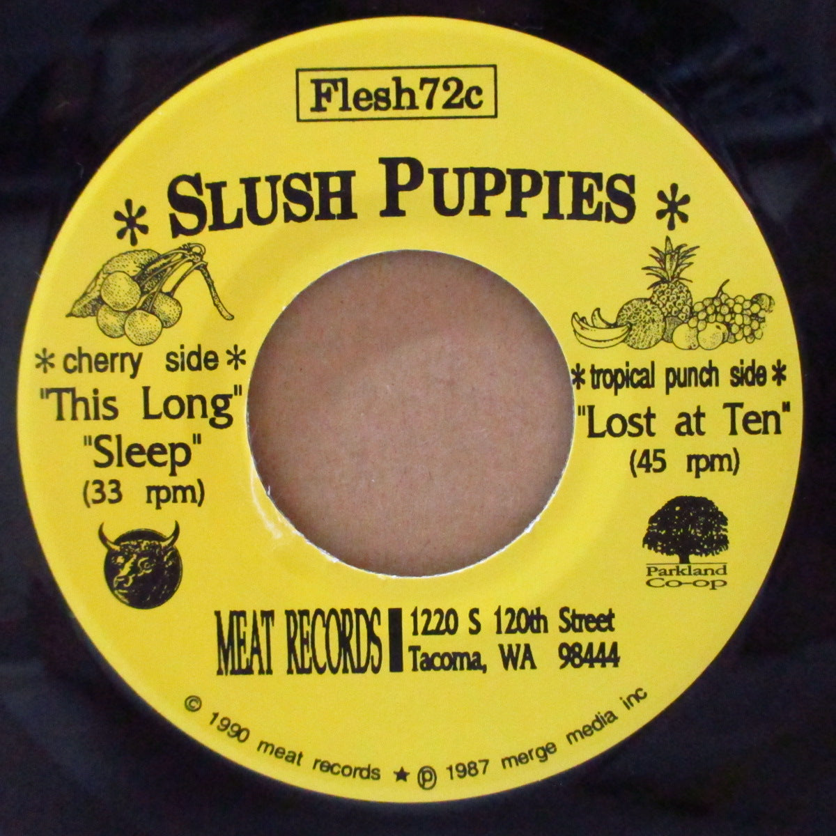 SLUSHPUPPIES, THE (ザ・スラッシュパピーズ) - Blacklisted (US Orig.2x7")