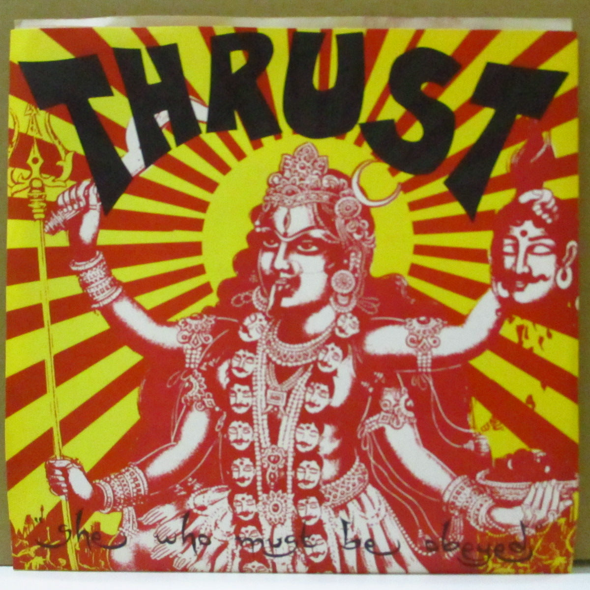 THRUST (スラスト) - She Who Must Be Obeyed (US Limited Pink Vinyl 7"+Inserts)