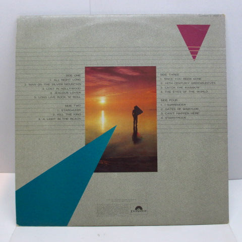 RAINBOW (レインボウ)- The Best Of Rainbow (UK オリジナル 2xLP/見開ジャケ) 全16曲入りベスト !
