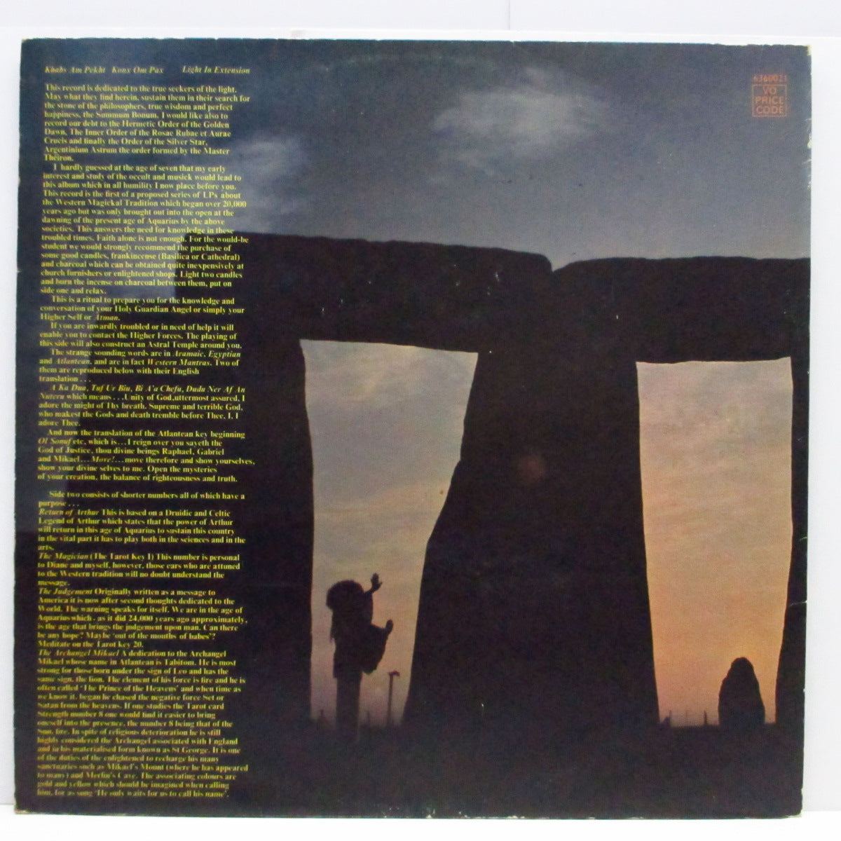 GRAHAM BOND (グラハム・モンド) - Holy Magick (UK Orig.LP/GS)