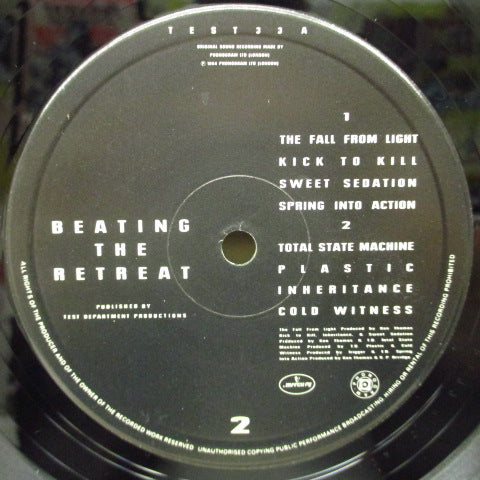 TEST DEPT. (テスト・デパートメント) - Beating The Retreat (UK Reissue LP)