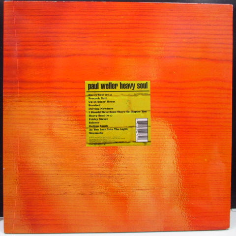 PAUL WELLER (ポール・ウェラー) - Heavy Soul (UK オリジナル LP+Inner,Insert/No Booklet)