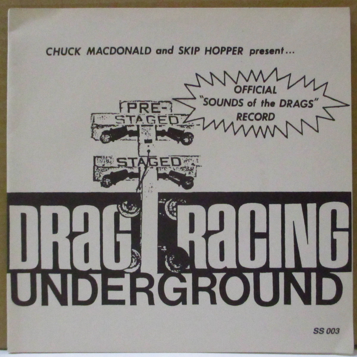 DRAG RACING UNDERGROUND (BIG STICK) (ドラッグ・レーシング・アンダーグラウンド) - S.T. (UK 300 Limited 7"-Numbered PS)