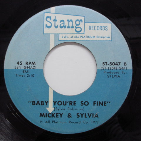 MICKEY & SYLVIA (ミッキー&シルヴィア) - Anytime You Want To (US Orig)