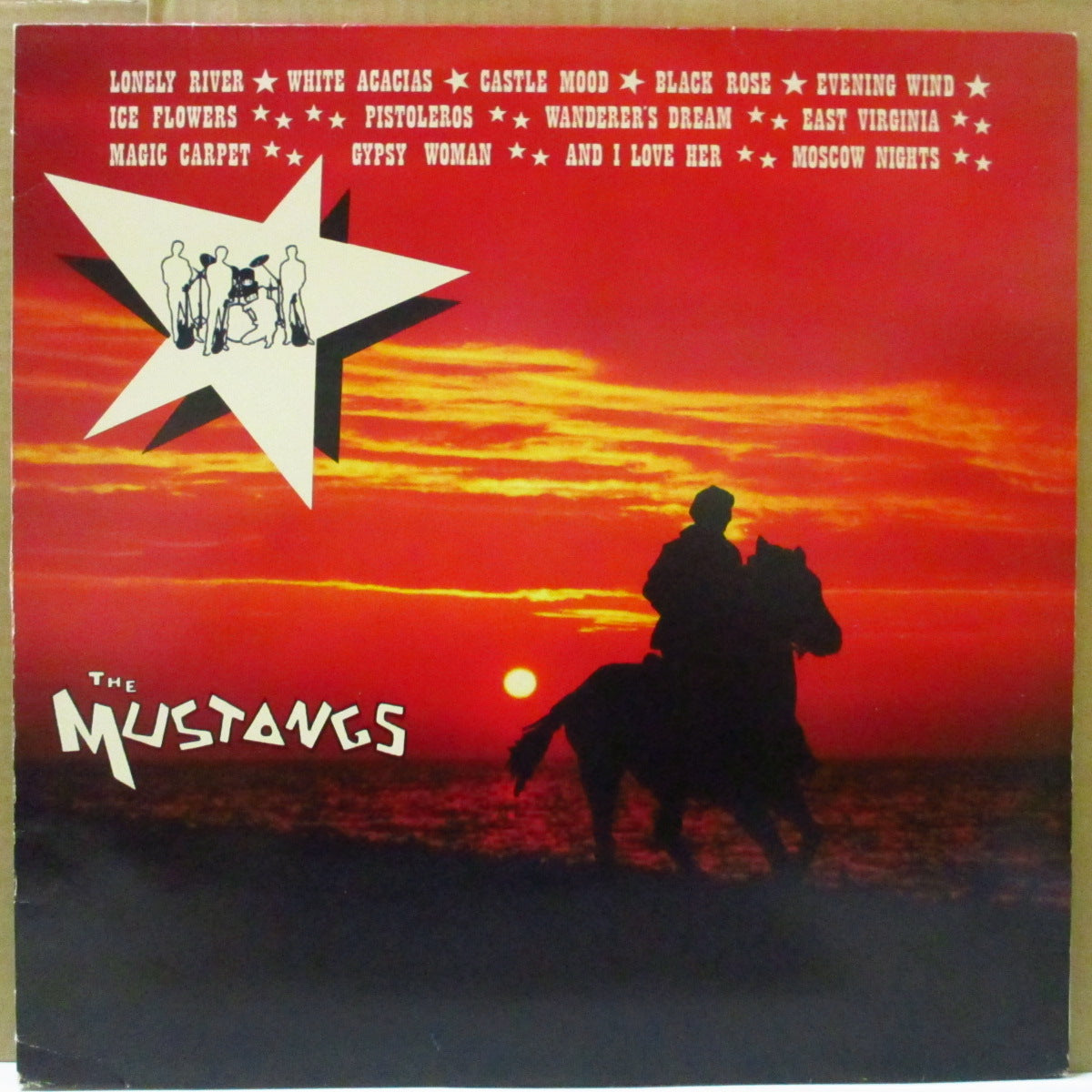MUSTANGS, THE (ザ・ムスタングス) - S.T. (Finland オリジナル LP)