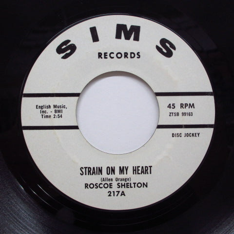 ROSCOE SHELTON (ロスコー・シェルトン) - Question / Strain On My Heart