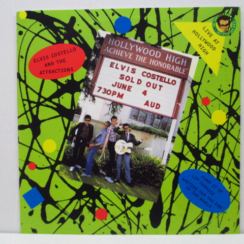 ELVIS COSTELLO & The Attractions - Live At Hollywood High (US Ltd. RSD 7"+PS)