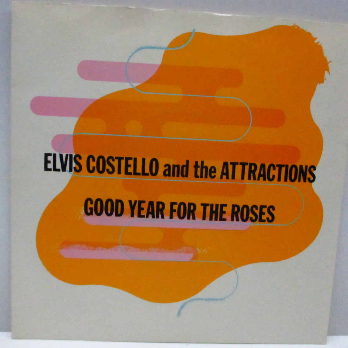 ELVIS COSTELLO & The Attractions - Good Year For The Roses (UK Orig.7"+Withdrawn PS)