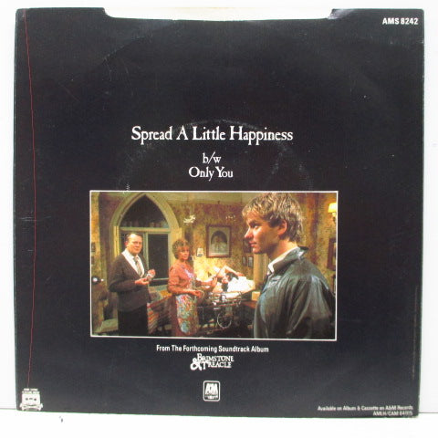 STING (スティング) - Spread A Little Happiness (UK オリジナル 7インチ+光沢固紙ジャケ) '82年シングル