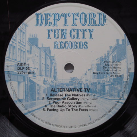 ALTERNATIVE TV (オルタナティブ TV)- Here And Now – What You See... Is What You Are (UK オリジナル LP) '78年のサマーツアー音源 !