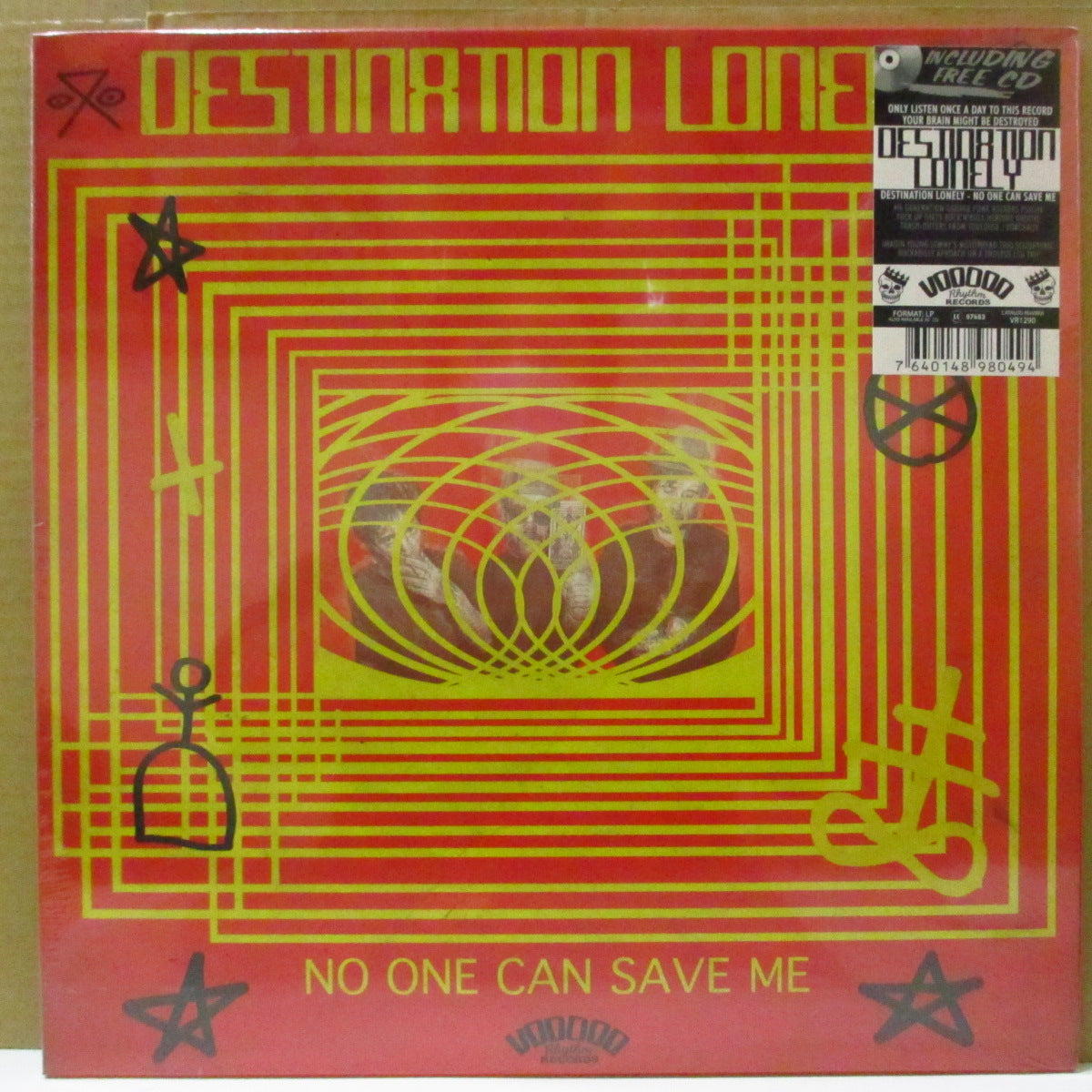 DESTINATION LONELY (デスティネーション・ロンリー) - No One Can Save Me (Swiss オリジナル LP+CD-レアステッカー付きジャケ/廃盤 New)