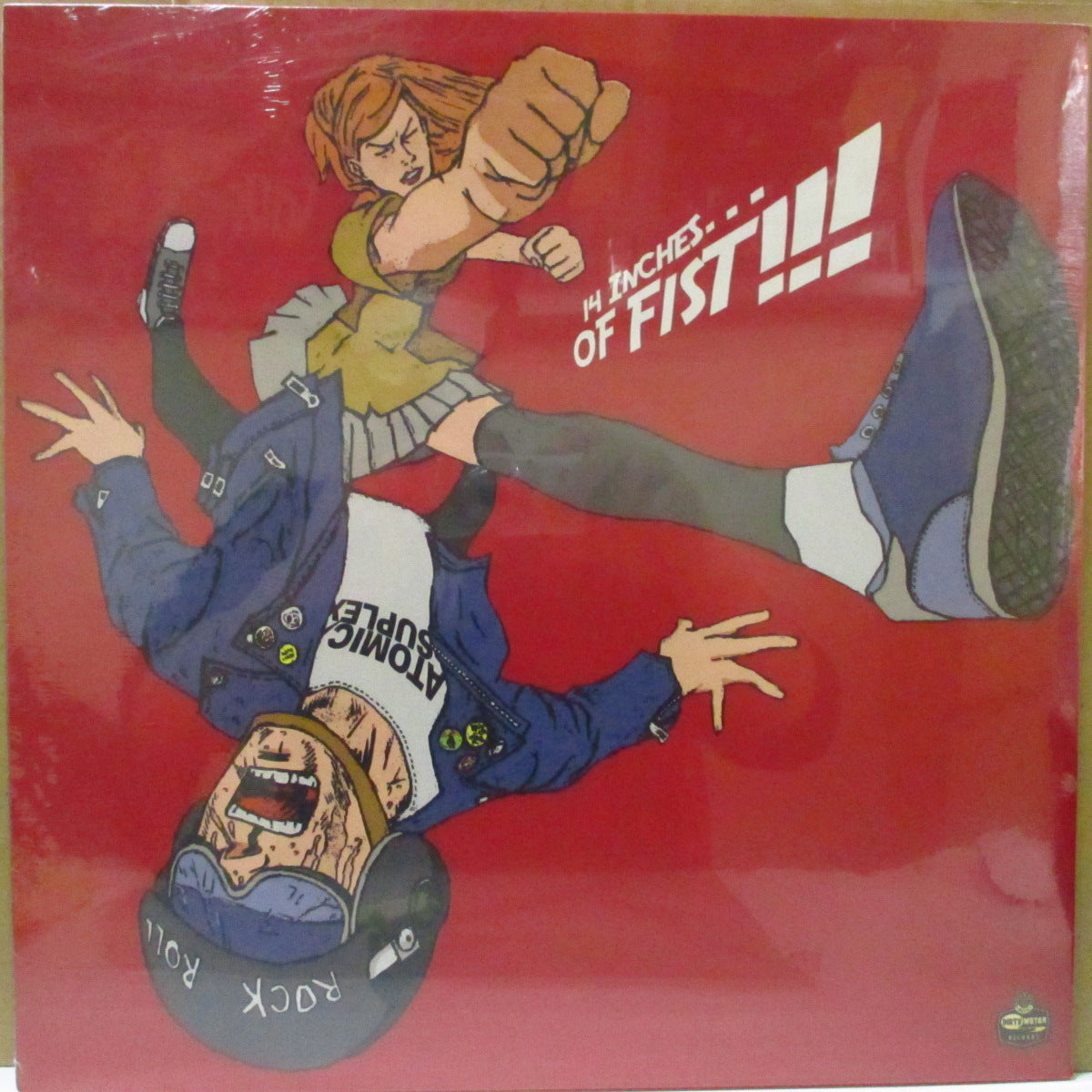 ATOMIC SUPLEX (アトミック・スープレックス) - 14 Inches Of Fist (UK オリジナル LP/廃盤 New)