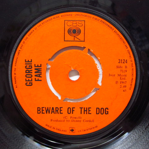 GEORGIE FAME (ジョージィ・フェイム) - Ballad Of Bonnie & Clyde (UK オリジナル「ラウンドセンター」 7インチ)