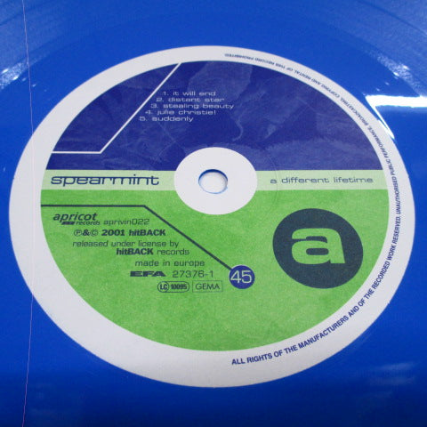 SPEARMINT - A Differnt Lifetime (Germany Ltd.2xColor Vinyl LP/HitBACK)