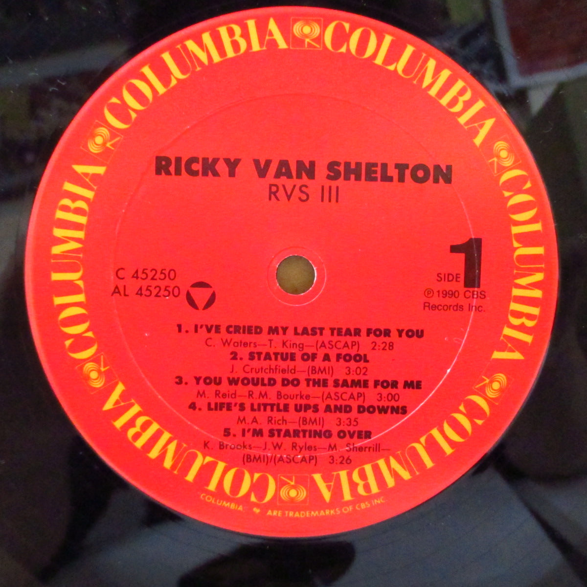 RICKY VAN SHELTON (リッキー・ヴァン・シェルトン) - RVS III (US Orig.LP+Inner)