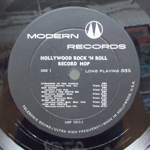 V.A. - Hollywood Rock 'N Roll Record Hop (US Orig.Mono LP)