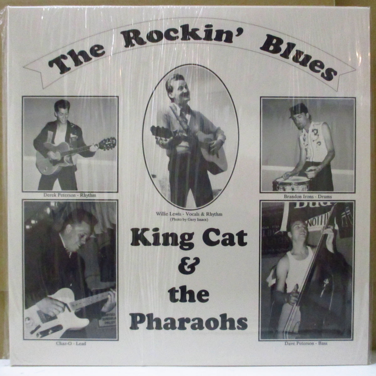 KING CAT AND THE PHARAOHS (キング・キャット・アンド・ザ・ファラオス) - The Rockin' Blues (US Limited Gold Vinyl 10")