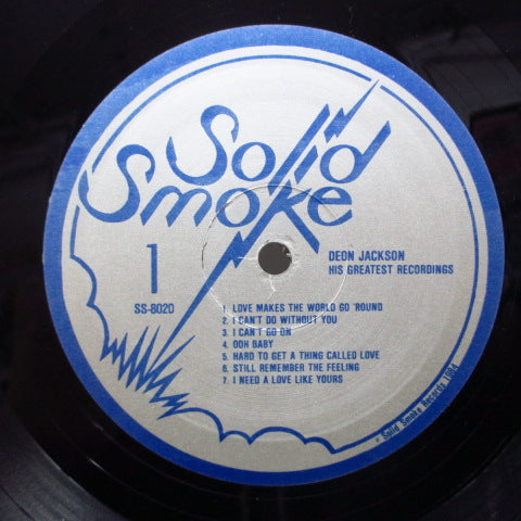 DEON JACKSON - His Greatest Recordings (US Orig.)