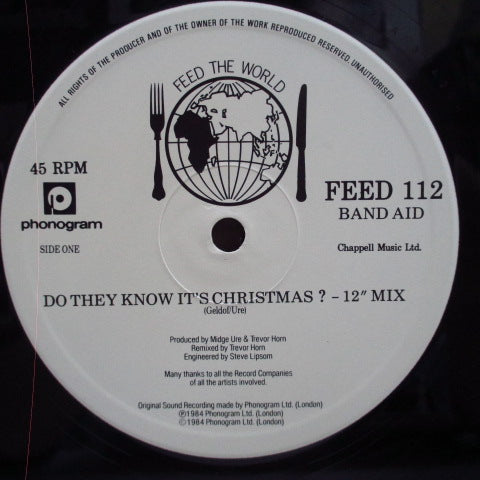 V.A. (Band Aid)-Do They Know It's Christmas? +2 (UK Orig.12 ")