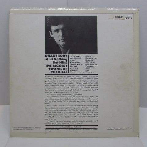 DUANE EDDY (デュアン・エディ) - The Biggest Twang Of Them All (UK Orig.Stereo LP/CFS)