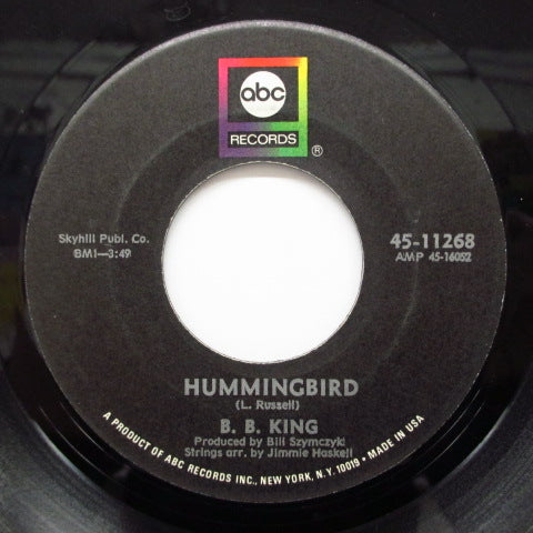 B.B.KING (B.B.キング) - Ask Me No Questions / Hummingbird
