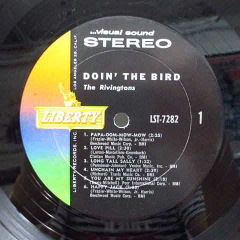 RIVINGTONS - Doin 'The Bird(US Orig.Stereo LP)