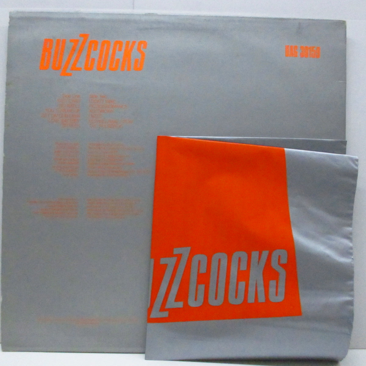 BUZZCOCKS (バズコックス) - Another Music In A Different Kitchen (UK オリジナル LP+ブラックインナー、再販バッグ)