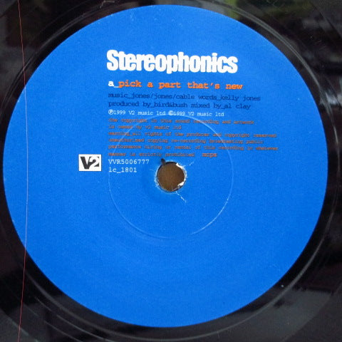 STEREOPHONICS (ステレオフォニックス) - Pick A Part That's New (UK オリジナル 7インチ)