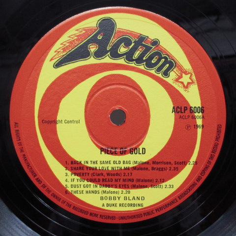 BOBBY BLAND (ボビー・ブランド) - A Piece Of Gold (UK:Orig.MONO)