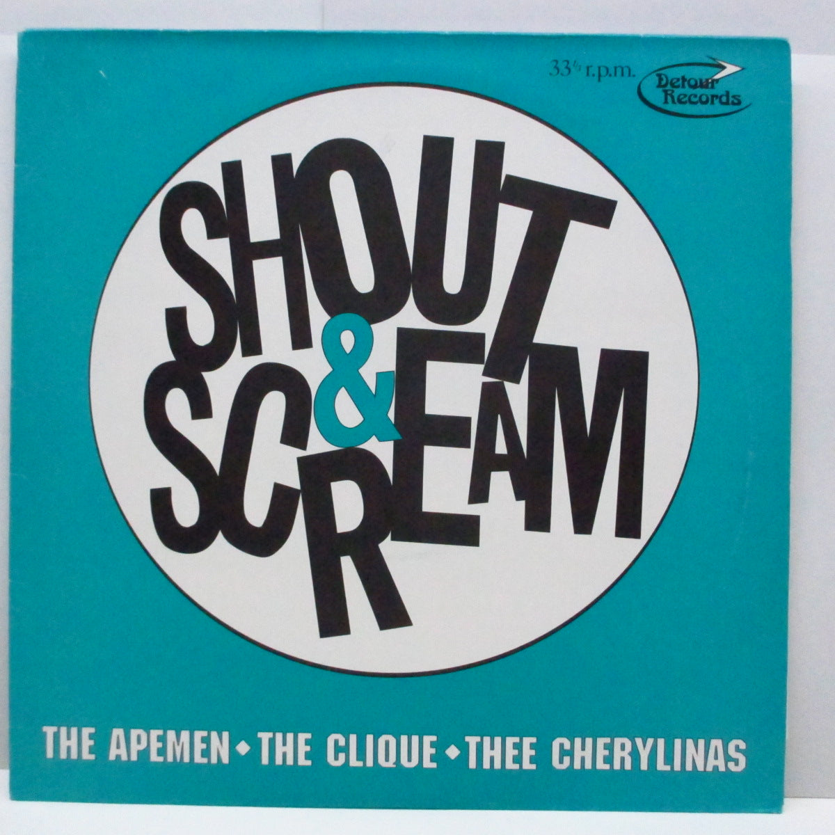 V.A. (UK 90's ネオモッズ・コンピ) - Shout & Scream (UK オリジナルLP)