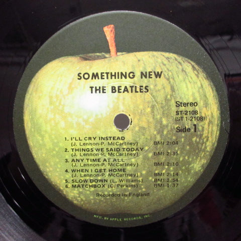 BEATLES (ビートルズ) - Something New (US:'71 Apple Re STEREO)