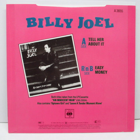 BILLY JOEL - Tell Her About It (UK Orig.7"/Glossy PS)