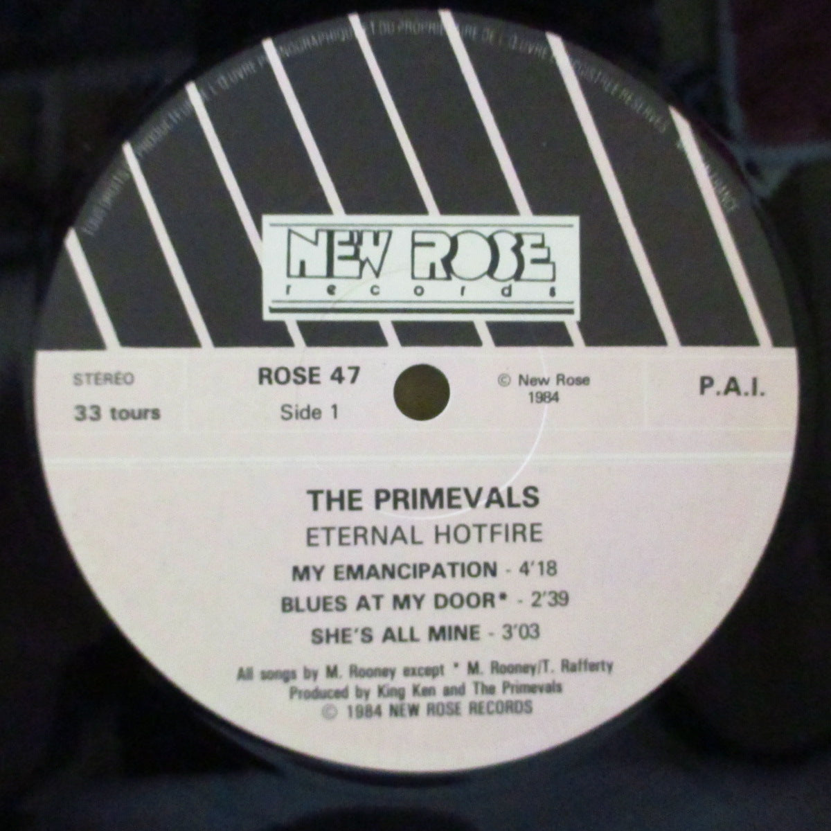 PRIMEVALS, THE (ザ・プライミヴァルズ) - Eternal Hotfire (France オリジナル MLP)
