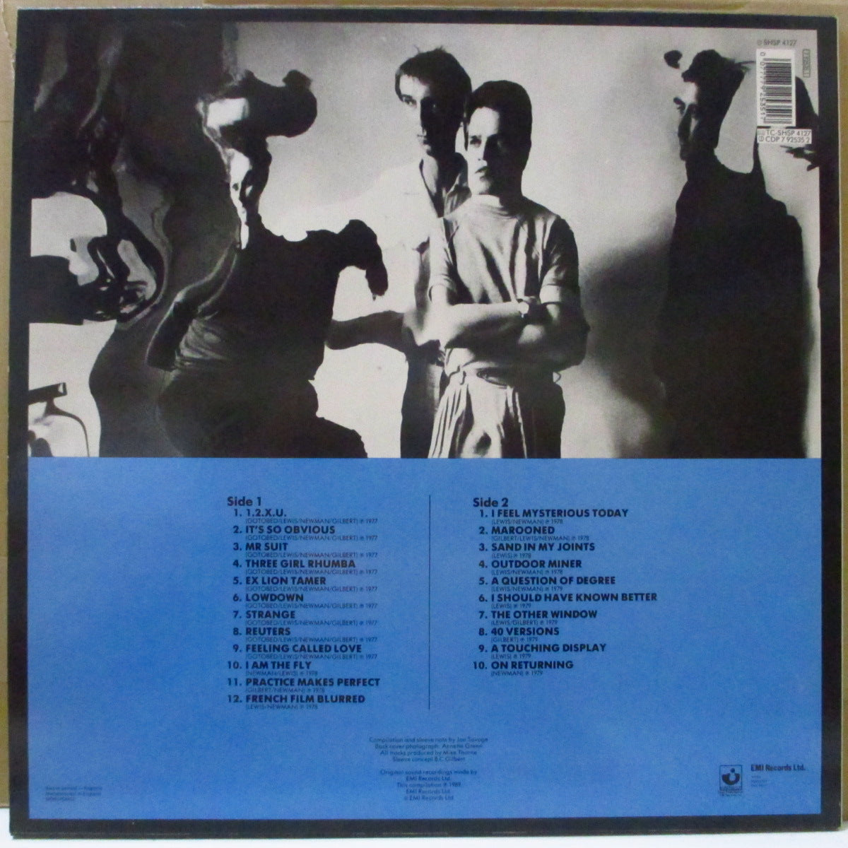 WIRE (ワイヤー) - On Returning -1977-1979 (UK オリジナル LP+インナー)