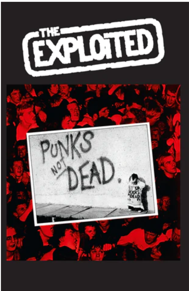 EXPLOITED, THE (ジ・エクスプロイテッド) - Punks Not Dead (Italy 「正規」限定再発 カセット / New) '81年ファーストアルバム!