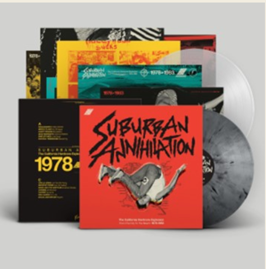 V.A. (カリフォルニア・ハードコア・コンピ) - Suburban Annihilation - The California Hardcore Explosion From The City To The Beach: 1978-1983 (UK 限定カラーヴァイナル 2xLP/ New)