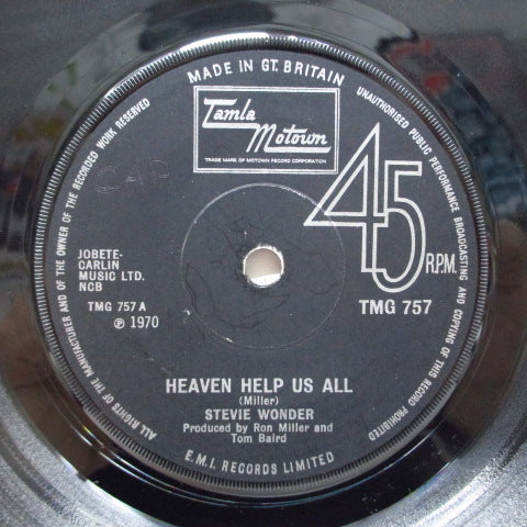 STEVIE WONDER (スティーヴィー・ワンダー) - Heaven Help Us All (UK Orig)