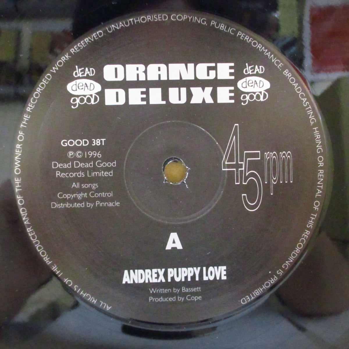 ORANGE DELUXE (オレンジ・デラックス) - Love Slug (UK オリジナル 10")