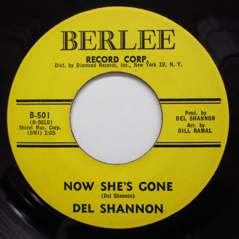 DEL SHANNON-Sue's Gotta Be Mine (Orig.)