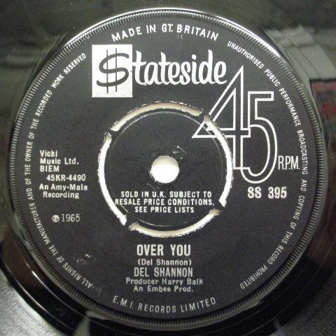DEL SHANNON-Stranger In Town (UK Orig.)